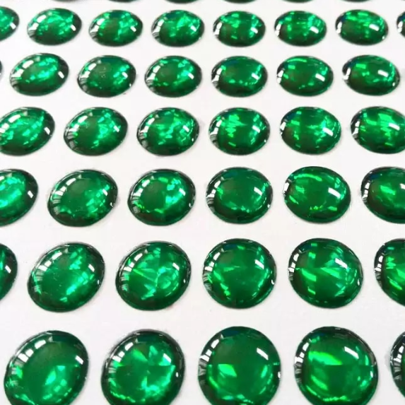 gemstone lure 3d eyes emerald green