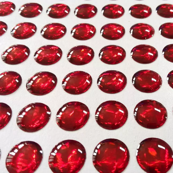 gemstone lure 3d eyes ruby red