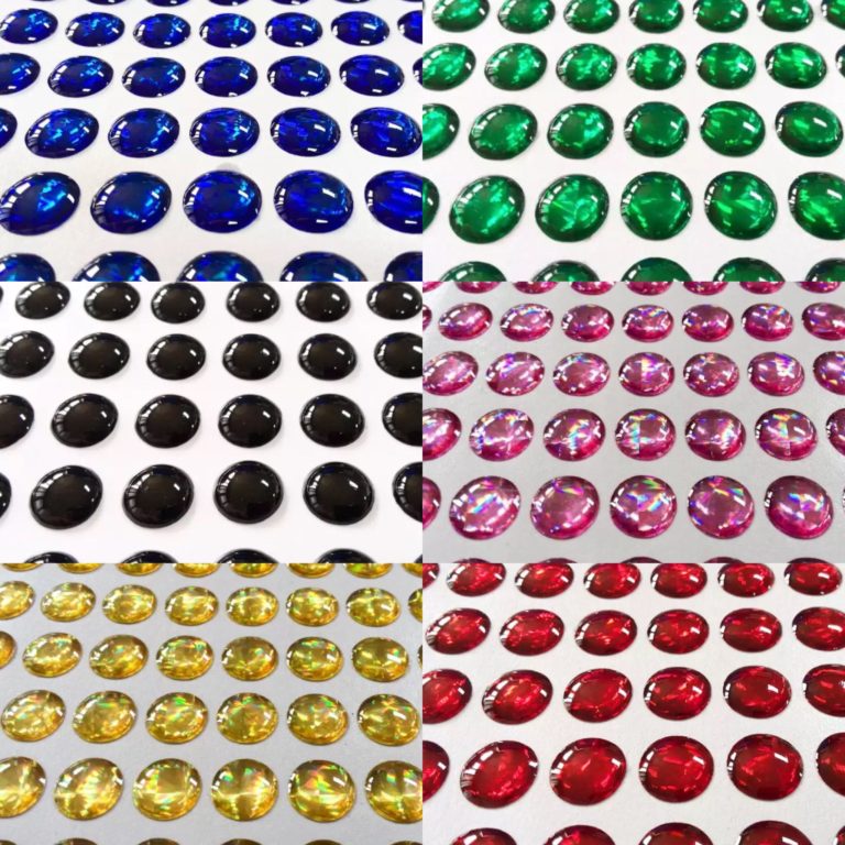 Gemstone 3D lure eyes