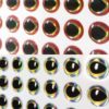Teardrop 3d lure eyes