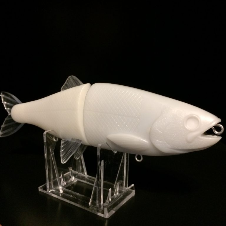 unpainted trout glidebait swimbait