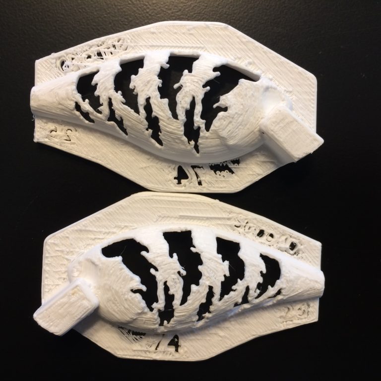 2.5 stripes stencil for airbrush