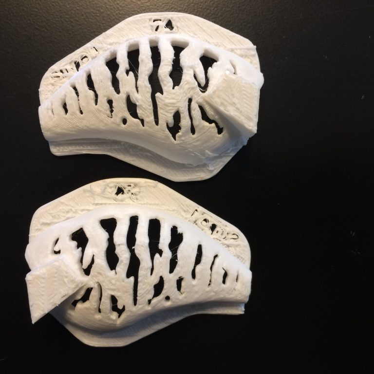 stripes stencil for airbrushing lure blanks