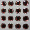 red silver 3d lure eye