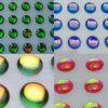 iridescent 3d lure eyes