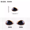 5mm tri oval 3d lure eye