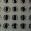 silver 3d snake eyes fishing lures