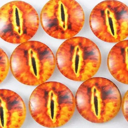 fire cat orange dragon eyes