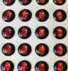 Red devil 3D snake eyes