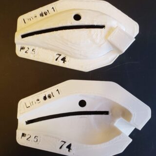2.5 line dot stencil