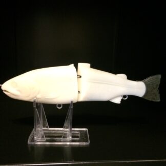 7 in trout glidebait lure blank unpainted