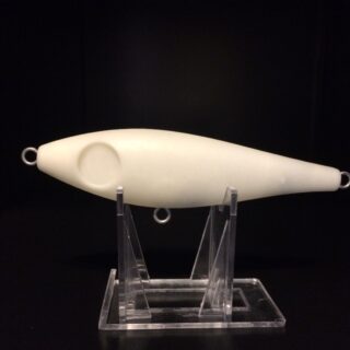 4.5 in topwater pencil unpainted lure blank