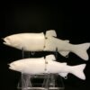 slow sinking trout swimbait lure blank unpainted