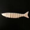 7 in herring swimbait unpainted