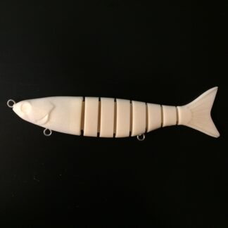 7 in herring swimbait unpainted