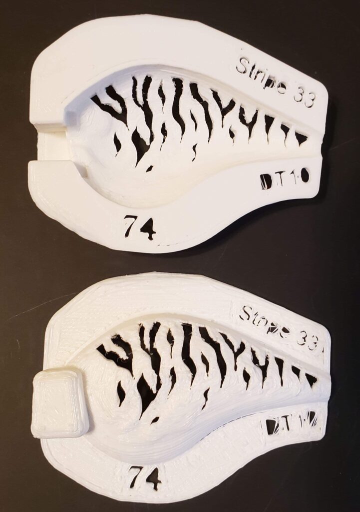 dt10 stencil fire tiger 33
