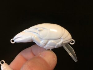 Square Bill Crawfish Crankbait (molded eyes)