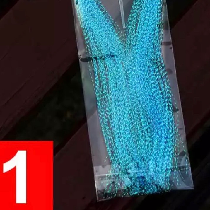 lake blue flashabou