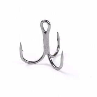 economy short shank treble hooks