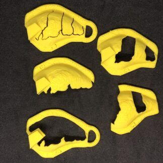 S Type Craw 3, 5 piece stencil