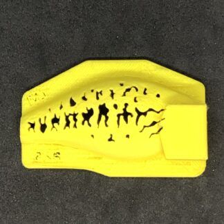 largemouth bass stencil