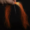 fluorescent orange flashabou