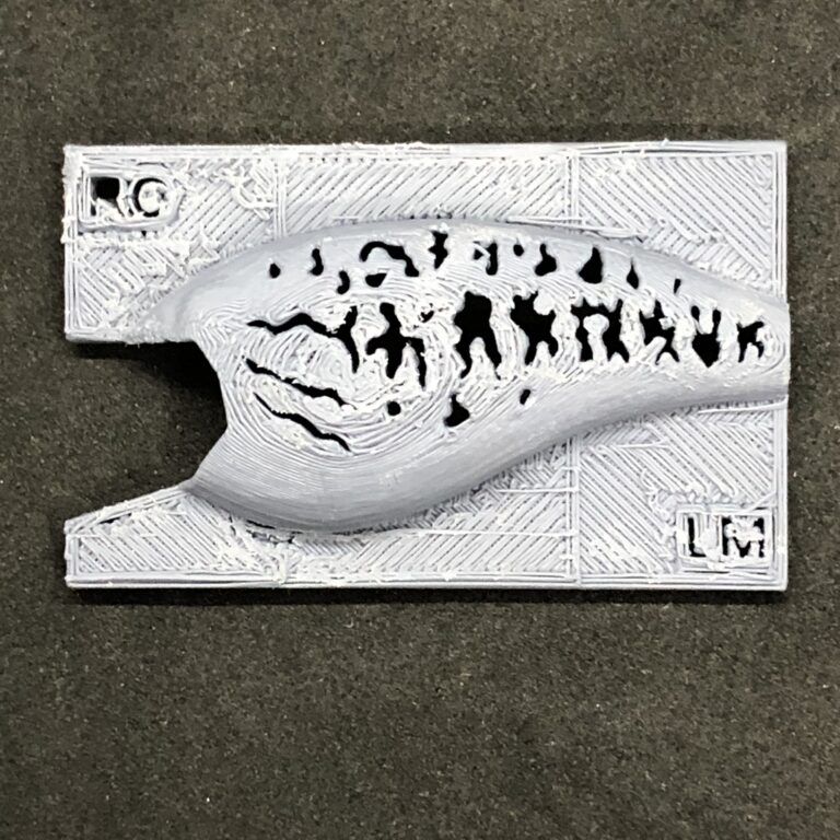 rockin 55 stencil largemouth bass