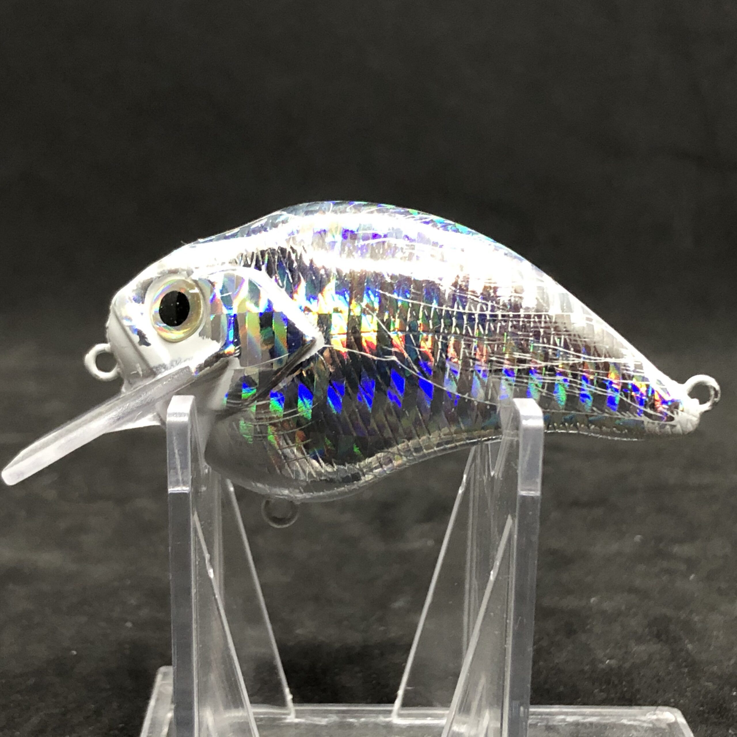 Holographic S-Type Square Bill (order 6 or 6.5mm eyes) –  Backwater.Outfitting