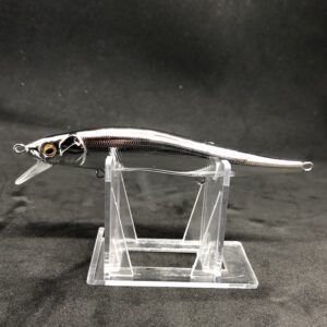 Chrome 110 Jerkbait- Unpainted (order 5mm eyes)