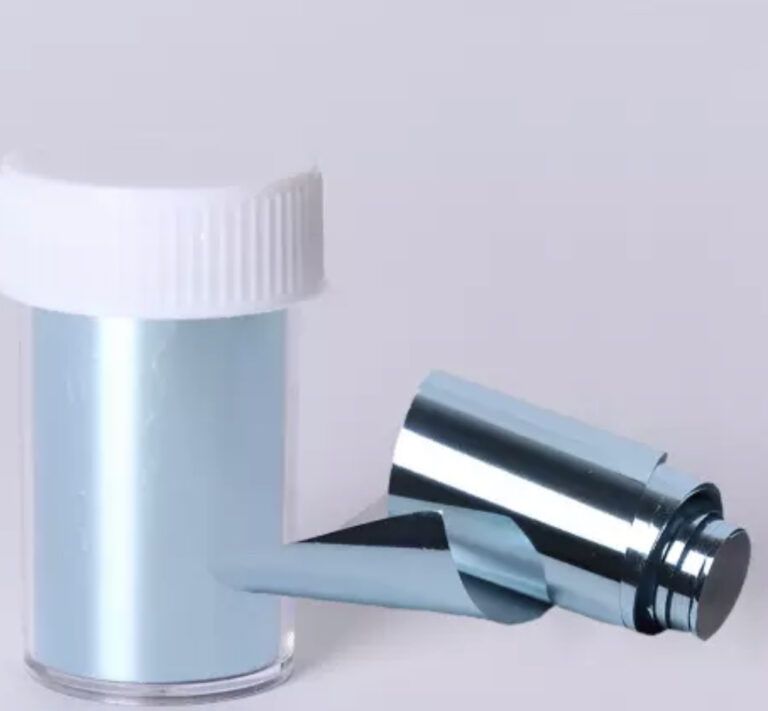 transfer foil tape water blue