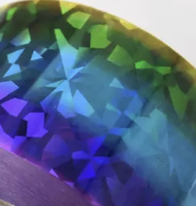 transfer foil tape blue rainbow