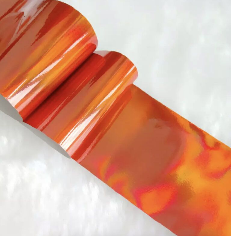 transfer foil tape orange laser