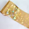 foil transfer tape gold shattered glass