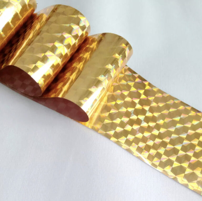 foil transfer tape gold prism