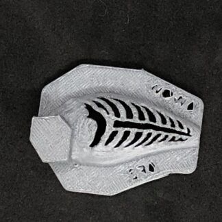 wart stencil bone fish 2