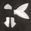 8" trout glide swimbait tail set