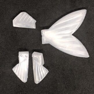 8" trout glide swimbait tail set