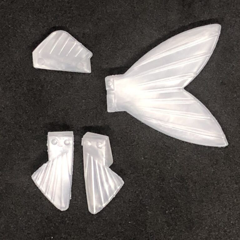 8" trout glide swimbait tail set