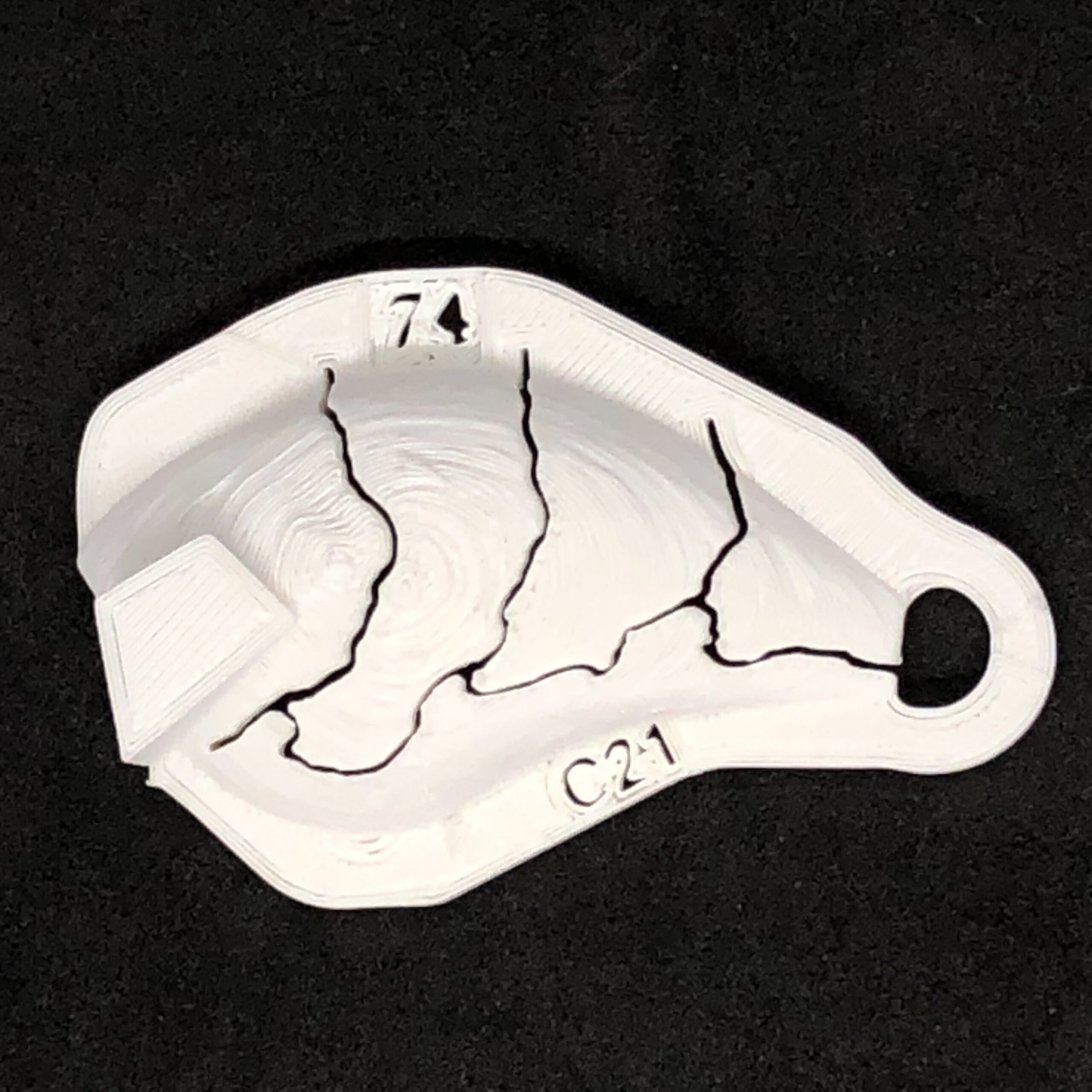S-Type Craw 21 Stencil – Backwater.Outfitting