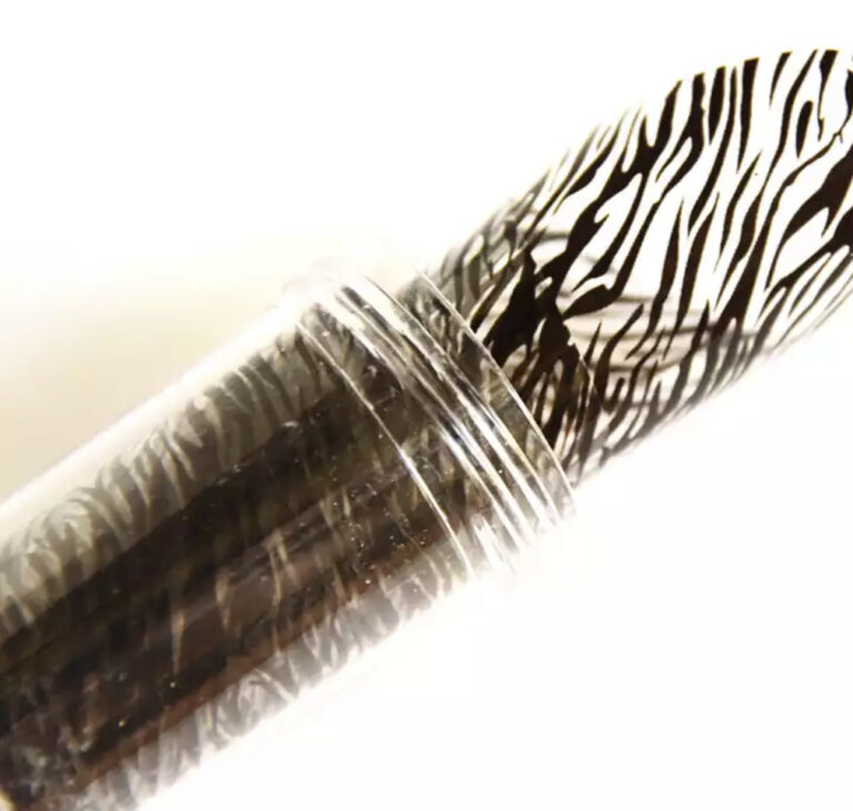 Tiger stripe transfer foil