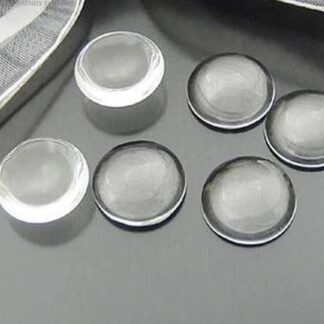 clear glass eyes