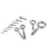 stainless steel screw eyes