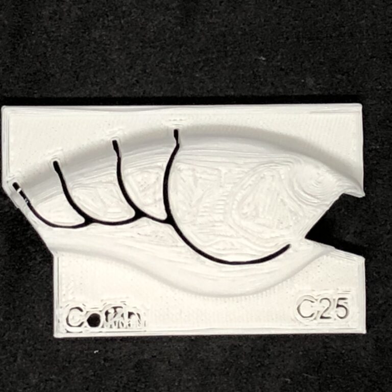 coffin bill stencil craw 25