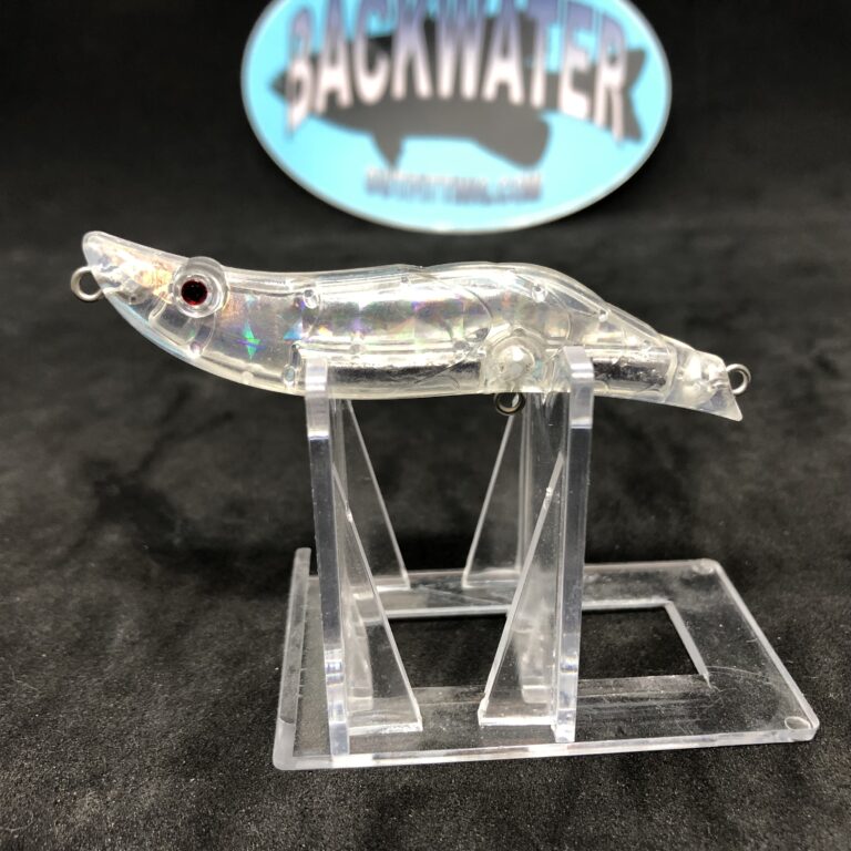 shiny shrimp lure blank