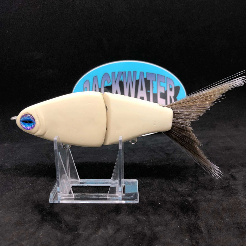 20 unpainted Jerkbaits ,USA Shipper With Eyes. Custom Blank Lures