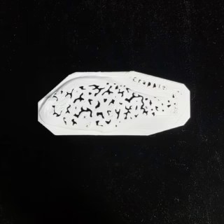 Flat Jack- Crappie Pattern Stencil