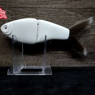 8-3/4" Daddy Shad by OGCL (order 12mm eyes)