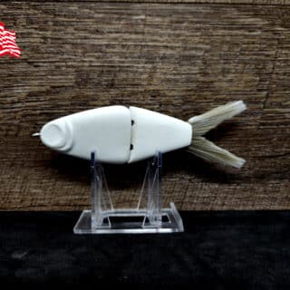 5-1/4" Tink Shad by OGCL (order 12mm eyes)