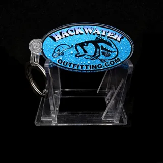 2x2 Backwater Outfitting Keychain