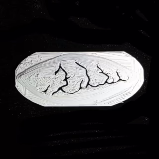 3" Lipless Trap (Rat-L-Trap) Craw 19 Stencil